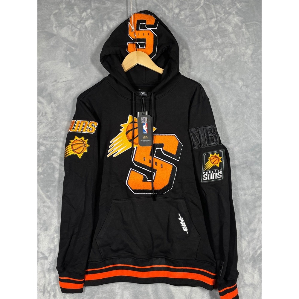 Pro Standard Phoenix Suns NBA Mashup Logo Hoodie Black Mens Small NEW